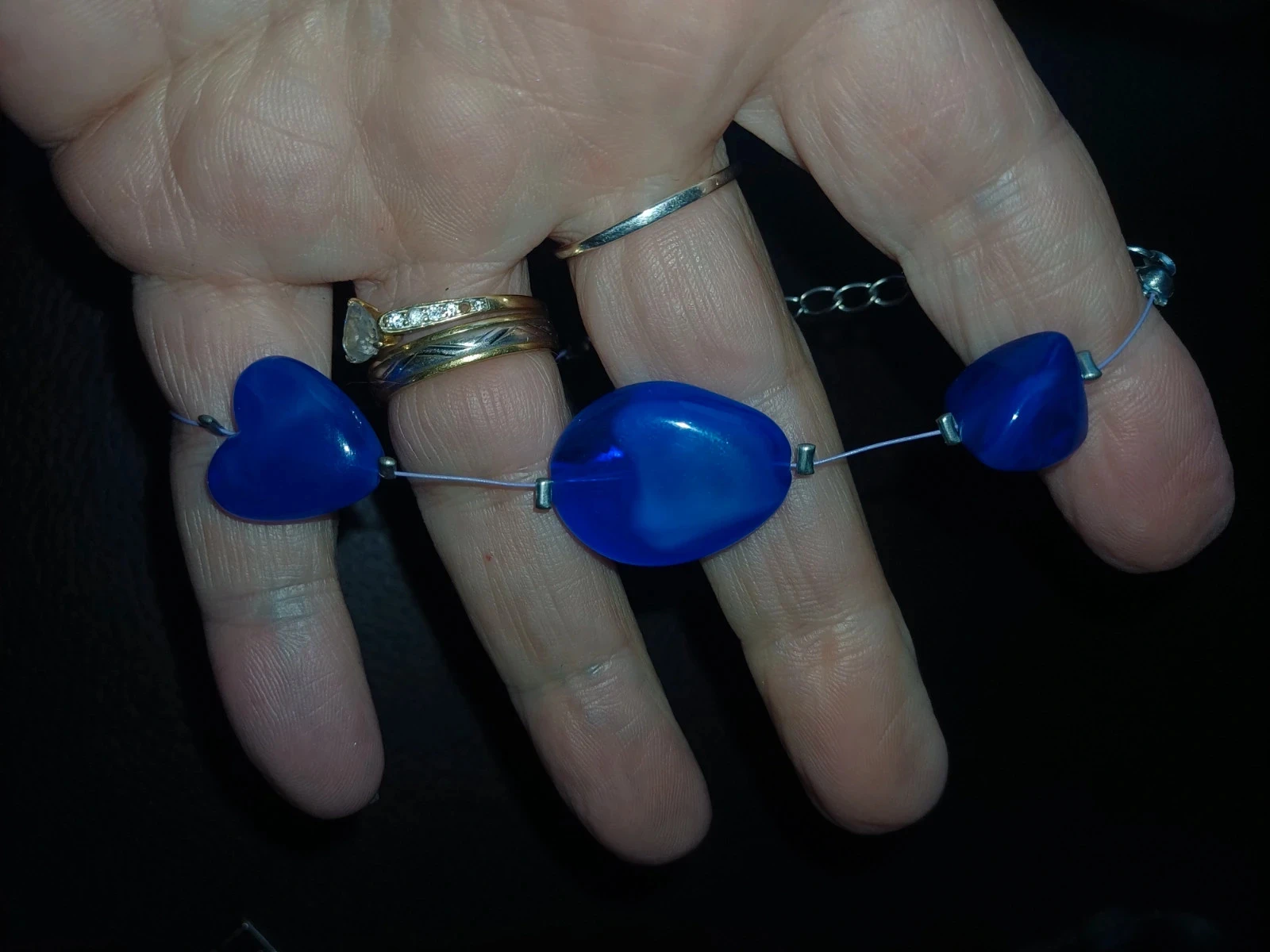 Pulseira azul e prateada nova – photo 3